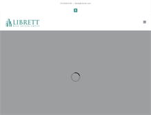 Tablet Screenshot of librett.com